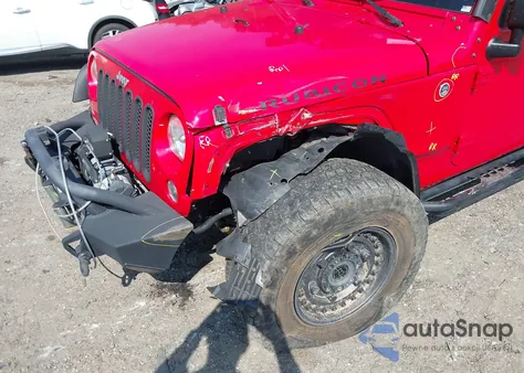 2016 Jeep Wrangler Unlimited Rubicon из США, поврежденный, VIN 1C4HJWFG7GL128994